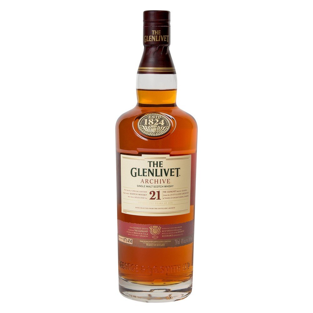 The Glenlivet 21 Year Liquor 750 mL