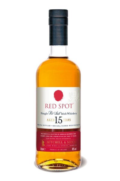 Red Spot Irish Whiskey Aged 15 Years Bourbon Whiskey 750mL