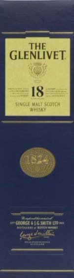 The Glenlivet 18 Year Liquor 750 mL