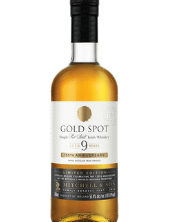 Gold Spot Irish Whiskey Aged 9 Years Bourbon Whiskey 750mL