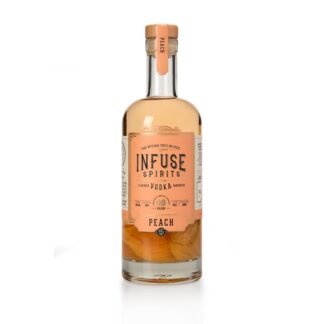 Infuse spirits peach vodka 750ml