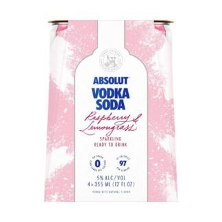Absolut Vodka Soda Raspberry& Lemongrass 12ml