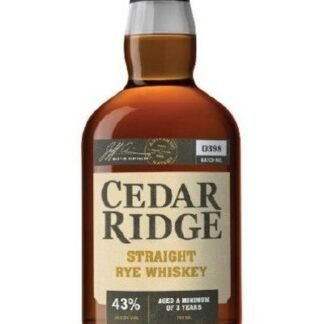 Cedar Ridge Rye Whiskey 750ml