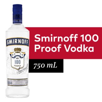 Smirnoff 100 vodka 750ml