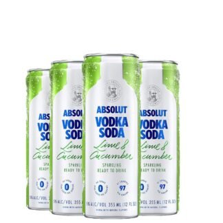 ABsolut vodka soda LIME/Cucumber 12ml