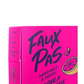 Faux Pas Grapefruit & Orange Tequila Soda 4ml