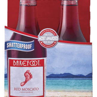 Barefoot Red Moscato 4Pk Bottles