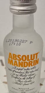 Absolut mandrin vodka 50ml